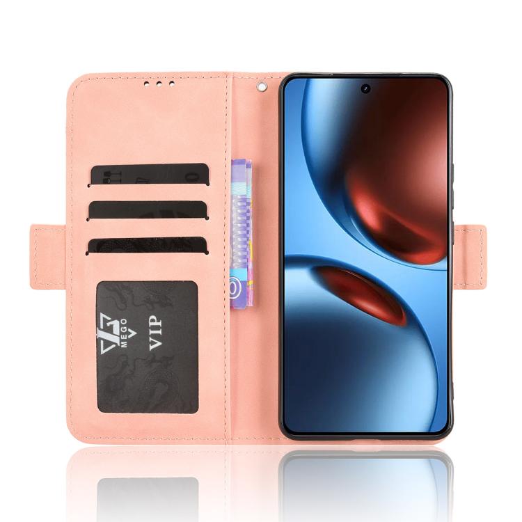 Skin Feel Calf Texture Card Slots Leather Phone Case, For Realme GT 7 5G, For Realme 14x 5G Malaysia / V70, For Realme 14 5G, For Realme P3 Ultra 5G, For Realme P3 5G / Neo7x 5G, For Realme 14 Pro Lite 5G, For Realme P3 Pro 5G, For Realme 14 Pro+ 5G   ...