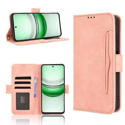 Skin Feel Calf Texture Card Slots Leather Phone Case, For Realme 16T 5G, For Realme C100i 4G / C100x 4G, For Realme C100 4G, For Realme C83 5G / P4 Lite 5G, For Realme P4 Power 5G, For Realme Note 80 4G, For Realme 16 5G, For Realme 16 Pro+ 5G         ...