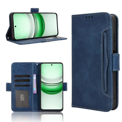 Skin Feel Calf Texture Card Slots Leather Phone Case, For Realme 16T 5G, For Realme C100i 4G / C100x 4G, For Realme C100 4G, For Realme C83 5G / P4 Lite 5G, For Realme P4 Power 5G, For Realme Note 80 4G, For Realme 16 5G, For Realme 16 Pro+ 5G         ...