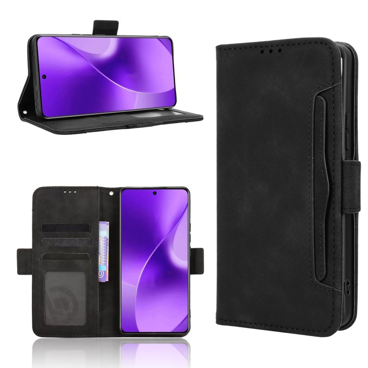 Skin Feel Calf Texture Card Slots Leather Phone Case, For Realme 16T 5G, For Realme C100i 4G / C100x 4G, For Realme C100 4G, For Realme C83 5G / P4 Lite 5G, For Realme P4 Power 5G, For Realme Note 80 4G, For Realme 16 5G, For Realme 16 Pro+ 5G         ...