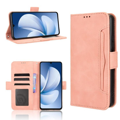 Skin Feel Calf Texture Card Slots Leather Phone Case, For Realme 16T 5G, For Realme C100i 4G / C100x 4G, For Realme C100 4G, For Realme C83 5G / P4 Lite 5G, For Realme P4 Power 5G, For Realme Note 80 4G, For Realme 16 5G, For Realme 16 Pro+ 5G         ...