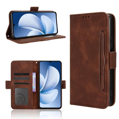 Skin Feel Calf Texture Card Slots Leather Phone Case, For Realme 16T 5G, For Realme C100i 4G / C100x 4G, For Realme C100 4G, For Realme C83 5G / P4 Lite 5G, For Realme P4 Power 5G, For Realme Note 80 4G, For Realme 16 5G, For Realme 16 Pro+ 5G         ...