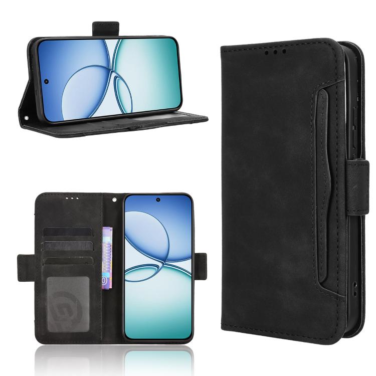 Skin Feel Calf Texture Card Slots Leather Phone Case, For Realme 16T 5G, For Realme C100i 4G / C100x 4G, For Realme C100 4G, For Realme C83 5G / P4 Lite 5G, For Realme P4 Power 5G, For Realme Note 80 4G, For Realme 16 5G, For Realme 16 Pro+ 5G         ...