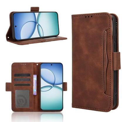 Skin Feel Calf Texture Card Slots Leather Phone Case, For Realme 16T 5G, For Realme C100i 4G / C100x 4G, For Realme C100 4G, For Realme C83 5G / P4 Lite 5G, For Realme P4 Power 5G, For Realme Note 80 4G, For Realme 16 5G, For Realme 16 Pro+ 5G         ...