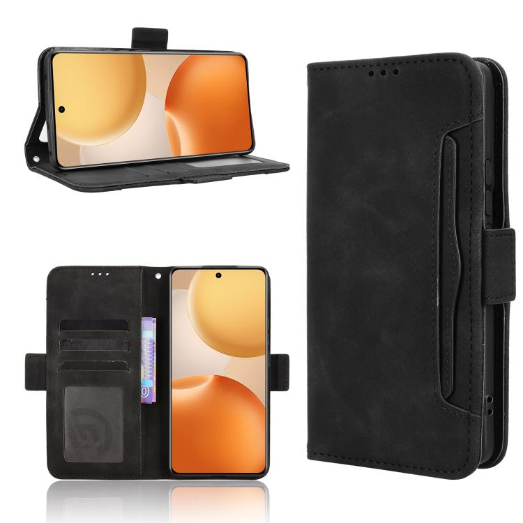 Skin Feel Calf Texture Card Slots Leather Phone Case, For Realme 16T 5G, For Realme C100i 4G / C100x 4G, For Realme C100 4G, For Realme C83 5G / P4 Lite 5G, For Realme P4 Power 5G, For Realme Note 80 4G, For Realme 16 5G, For Realme 16 Pro+ 5G         ...