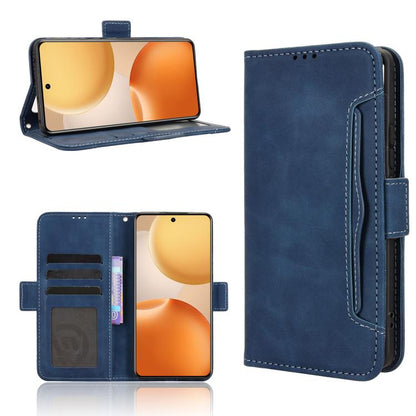 Skin Feel Calf Texture Card Slots Leather Phone Case, For Realme 16T 5G, For Realme C100i 4G / C100x 4G, For Realme C100 4G, For Realme C83 5G / P4 Lite 5G, For Realme P4 Power 5G, For Realme Note 80 4G, For Realme 16 5G, For Realme 16 Pro+ 5G         ...