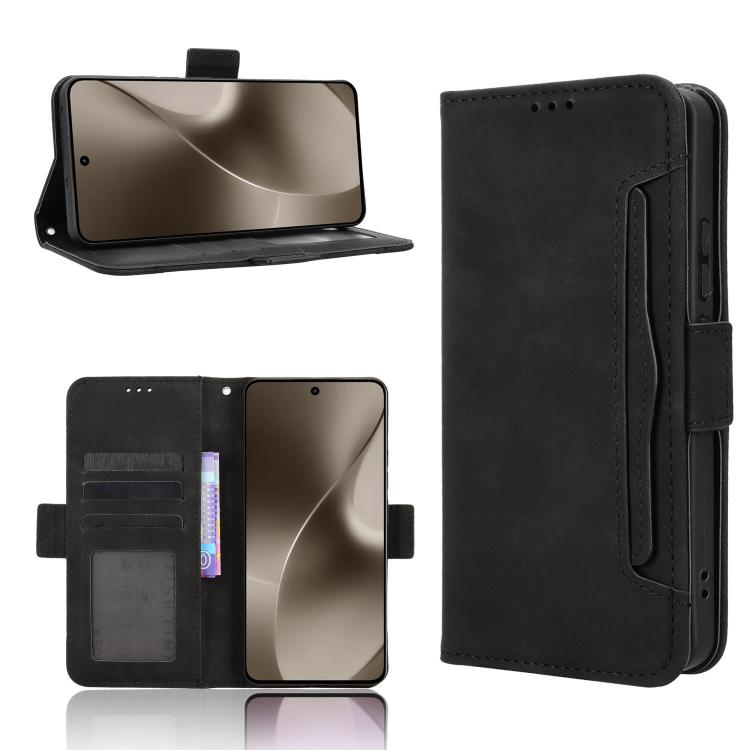 Skin Feel Calf Texture Card Slots Leather Phone Case, For Realme 16T 5G, For Realme C100i 4G / C100x 4G, For Realme C100 4G, For Realme C83 5G / P4 Lite 5G, For Realme P4 Power 5G, For Realme Note 80 4G, For Realme 16 5G, For Realme 16 Pro+ 5G         ...