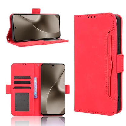 Skin Feel Calf Texture Card Slots Leather Phone Case, For Realme 16T 5G, For Realme C100i 4G / C100x 4G, For Realme C100 4G, For Realme C83 5G / P4 Lite 5G, For Realme P4 Power 5G, For Realme Note 80 4G, For Realme 16 5G, For Realme 16 Pro+ 5G         ...