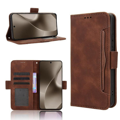 Skin Feel Calf Texture Card Slots Leather Phone Case, For Realme 16T 5G, For Realme C100i 4G / C100x 4G, For Realme C100 4G, For Realme C83 5G / P4 Lite 5G, For Realme P4 Power 5G, For Realme Note 80 4G, For Realme 16 5G, For Realme 16 Pro+ 5G         ...