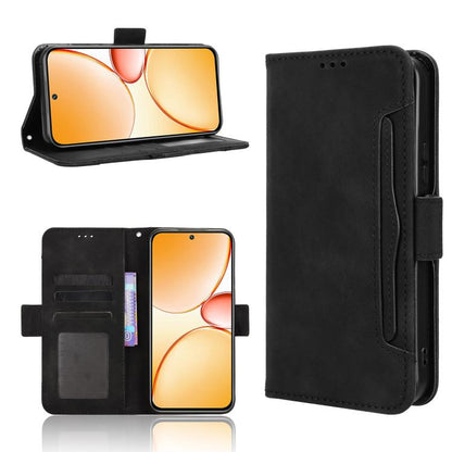 Skin Feel Calf Texture Card Slots Leather Phone Case, For Realme 16T 5G, For Realme C100i 4G / C100x 4G, For Realme C100 4G, For Realme C83 5G / P4 Lite 5G, For Realme P4 Power 5G, For Realme Note 80 4G, For Realme 16 5G, For Realme 16 Pro+ 5G         ...