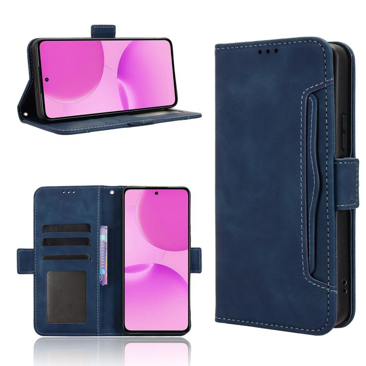 Skin Feel Calf Texture Card Slots Leather Phone Case, For Realme 16T 5G, For Realme C100i 4G / C100x 4G, For Realme C100 4G, For Realme C83 5G / P4 Lite 5G, For Realme P4 Power 5G, For Realme Note 80 4G, For Realme 16 5G, For Realme 16 Pro+ 5G         ...