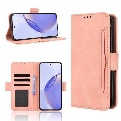 Skin Feel Calf Texture Card Slots Leather Phone Case, For Realme 16T 5G, For Realme C100i 4G / C100x 4G, For Realme C100 4G, For Realme C83 5G / P4 Lite 5G, For Realme P4 Power 5G, For Realme Note 80 4G, For Realme 16 5G, For Realme 16 Pro+ 5G         ...
