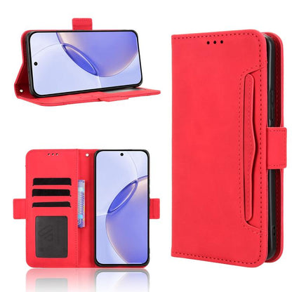 Skin Feel Calf Texture Card Slots Leather Phone Case, For Realme 16T 5G, For Realme C100i 4G / C100x 4G, For Realme C100 4G, For Realme C83 5G / P4 Lite 5G, For Realme P4 Power 5G, For Realme Note 80 4G, For Realme 16 5G, For Realme 16 Pro+ 5G         ...