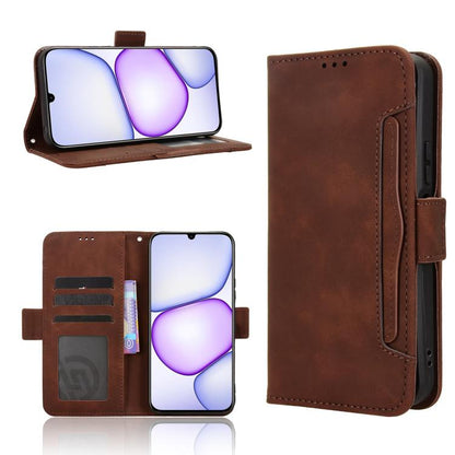 Skin Feel Calf Texture Card Slots Leather Phone Case, For Realme 16T 5G, For Realme C100i 4G / C100x 4G, For Realme C100 4G, For Realme C83 5G / P4 Lite 5G, For Realme P4 Power 5G, For Realme Note 80 4G, For Realme 16 5G, For Realme 16 Pro+ 5G         ...