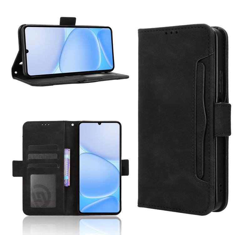 Skin Feel Calf Texture Card Slots Leather Phone Case, For Realme 16T 5G, For Realme C100i 4G / C100x 4G, For Realme C100 4G, For Realme C83 5G / P4 Lite 5G, For Realme P4 Power 5G, For Realme Note 80 4G, For Realme 16 5G, For Realme 16 Pro+ 5G         ...