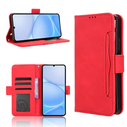 Skin Feel Calf Texture Card Slots Leather Phone Case, For Realme 16T 5G, For Realme C100i 4G / C100x 4G, For Realme C100 4G, For Realme C83 5G / P4 Lite 5G, For Realme P4 Power 5G, For Realme Note 80 4G, For Realme 16 5G, For Realme 16 Pro+ 5G         ...