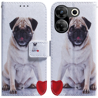 Coloured Drawing Flip Leather Phone Case, For Tecno Camon 30 4G / 30 5G CL6 CL7, For Tecno Spark 20 Pro+ 4G, For Tecno Spark 20 Pro, For Tecno Pova 5 Pro, For Tecno Pova Neo 3, For Tecno Camon 20 Premier 5G, For Tecno Camon 20 Pro 5G                   ...