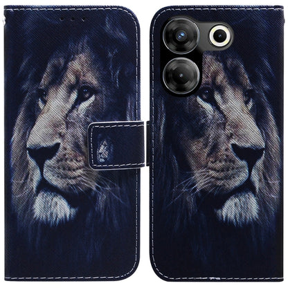 Coloured Drawing Flip Leather Phone Case, For Tecno Camon 30 4G / 30 5G CL6 CL7, For Tecno Spark 20 Pro+ 4G, For Tecno Spark 20 Pro, For Tecno Pova 5 Pro, For Tecno Pova Neo 3, For Tecno Camon 20 Premier 5G, For Tecno Camon 20 Pro 5G                   ...