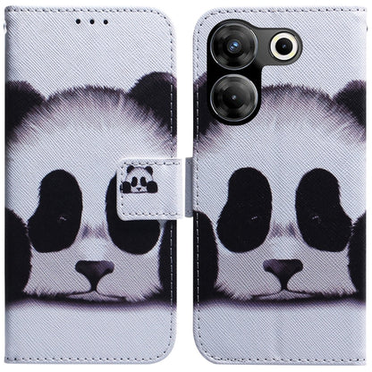 Coloured Drawing Flip Leather Phone Case, For Tecno Camon 30 4G / 30 5G CL6 CL7, For Tecno Spark 20 Pro+ 4G, For Tecno Spark 20 Pro, For Tecno Pova 5 Pro, For Tecno Pova Neo 3, For Tecno Camon 20 Premier 5G, For Tecno Camon 20 Pro 5G                   ...