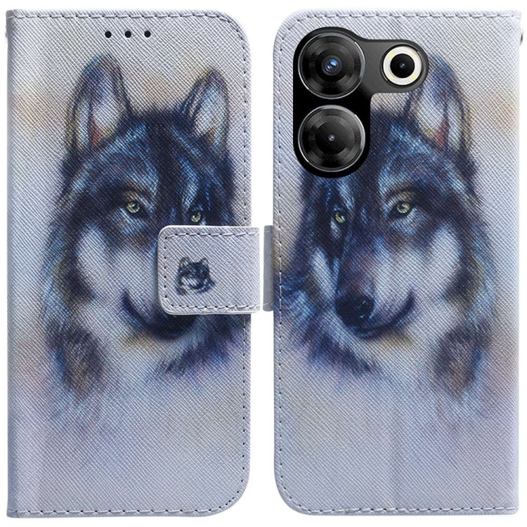 Coloured Drawing Flip Leather Phone Case, For Tecno Camon 30 4G / 30 5G CL6 CL7, For Tecno Spark 20 Pro+ 4G, For Tecno Spark 20 Pro, For Tecno Pova 5 Pro, For Tecno Pova Neo 3, For Tecno Camon 20 Premier 5G, For Tecno Camon 20 Pro 5G                   ...
