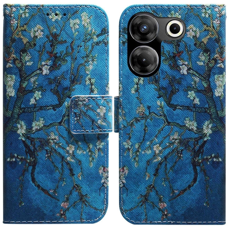 Coloured Drawing Flip Leather Phone Case, For Tecno Camon 30 4G / 30 5G CL6 CL7, For Tecno Spark 20 Pro+ 4G, For Tecno Spark 20 Pro, For Tecno Pova 5 Pro, For Tecno Pova Neo 3, For Tecno Camon 20 Premier 5G, For Tecno Camon 20 Pro 5G                   ...
