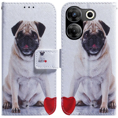 Coloured Drawing Flip Leather Phone Case, For Tecno Camon 30 4G / 30 5G CL6 CL7, For Tecno Spark 20 Pro+ 4G, For Tecno Spark 20 Pro, For Tecno Pova 5 Pro, For Tecno Pova Neo 3, For Tecno Camon 20 Premier 5G, For Tecno Camon 20 Pro 5G                   ...