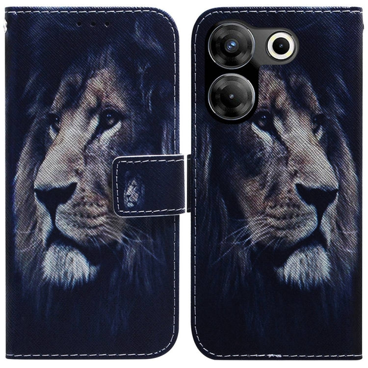 Coloured Drawing Flip Leather Phone Case, For Tecno Camon 30 4G / 30 5G CL6 CL7, For Tecno Spark 20 Pro+ 4G, For Tecno Spark 20 Pro, For Tecno Pova 5 Pro, For Tecno Pova Neo 3, For Tecno Camon 20 Premier 5G, For Tecno Camon 20 Pro 5G                   ...