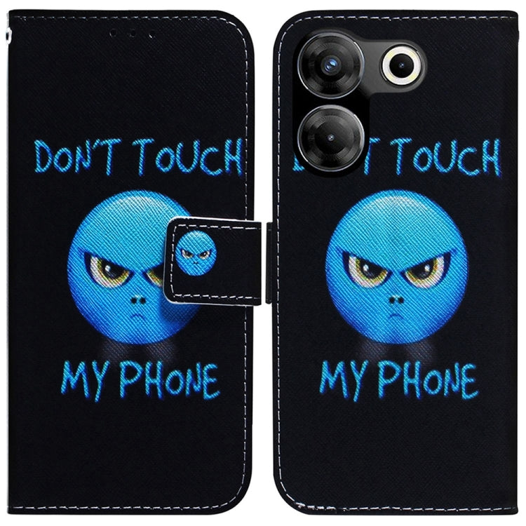 Coloured Drawing Flip Leather Phone Case, For Tecno Camon 30 4G / 30 5G CL6 CL7, For Tecno Spark 20 Pro+ 4G, For Tecno Spark 20 Pro, For Tecno Pova 5 Pro, For Tecno Pova Neo 3, For Tecno Camon 20 Premier 5G, For Tecno Camon 20 Pro 5G                   ...