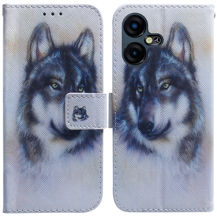 Coloured Drawing Flip Leather Phone Case, For Tecno Camon 30 4G / 30 5G CL6 CL7, For Tecno Spark 20 Pro+ 4G, For Tecno Spark 20 Pro, For Tecno Pova 5 Pro, For Tecno Pova Neo 3, For Tecno Camon 20 Premier 5G, For Tecno Camon 20 Pro 5G                   ...