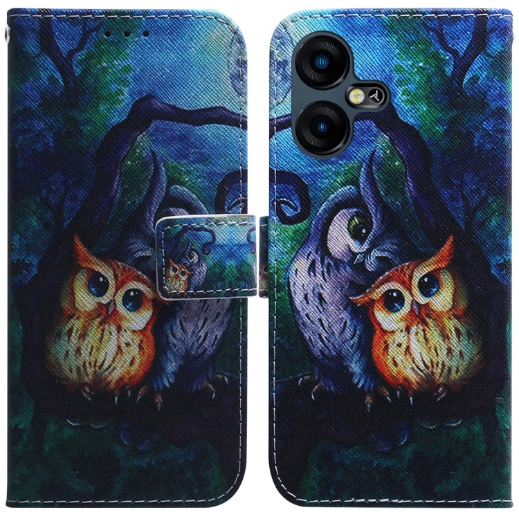 Coloured Drawing Flip Leather Phone Case, For Tecno Camon 30 4G / 30 5G CL6 CL7, For Tecno Spark 20 Pro+ 4G, For Tecno Spark 20 Pro, For Tecno Pova 5 Pro, For Tecno Pova Neo 3, For Tecno Camon 20 Premier 5G, For Tecno Camon 20 Pro 5G                   ...