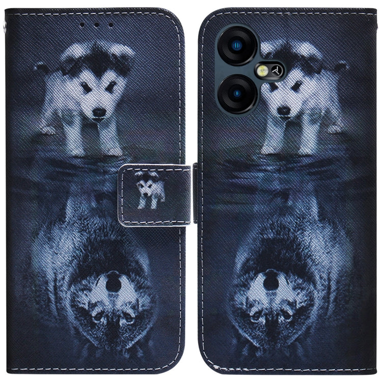 Coloured Drawing Flip Leather Phone Case, For Tecno Camon 30 4G / 30 5G CL6 CL7, For Tecno Spark 20 Pro+ 4G, For Tecno Spark 20 Pro, For Tecno Pova 5 Pro, For Tecno Pova Neo 3, For Tecno Camon 20 Premier 5G, For Tecno Camon 20 Pro 5G                   ...