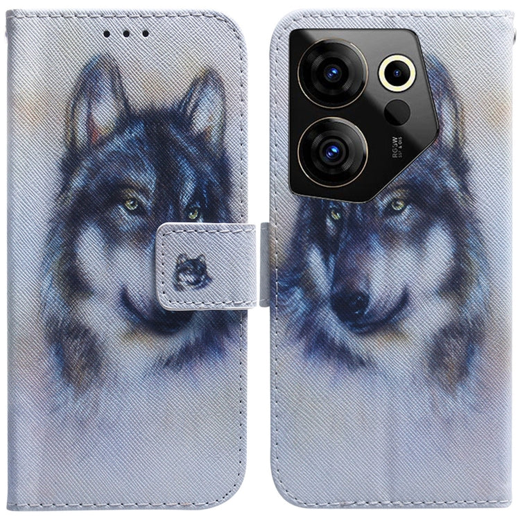 Coloured Drawing Flip Leather Phone Case, For Tecno Camon 30 4G / 30 5G CL6 CL7, For Tecno Spark 20 Pro+ 4G, For Tecno Spark 20 Pro, For Tecno Pova 5 Pro, For Tecno Pova Neo 3, For Tecno Camon 20 Premier 5G, For Tecno Camon 20 Pro 5G                   ...