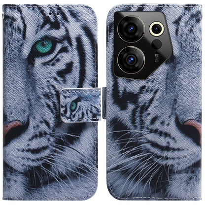 Coloured Drawing Flip Leather Phone Case, For Tecno Camon 30 4G / 30 5G CL6 CL7, For Tecno Spark 20 Pro+ 4G, For Tecno Spark 20 Pro, For Tecno Pova 5 Pro, For Tecno Pova Neo 3, For Tecno Camon 20 Premier 5G, For Tecno Camon 20 Pro 5G                   ...