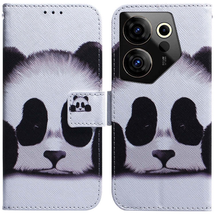 Coloured Drawing Flip Leather Phone Case, For Tecno Camon 30 4G / 30 5G CL6 CL7, For Tecno Spark 20 Pro+ 4G, For Tecno Spark 20 Pro, For Tecno Pova 5 Pro, For Tecno Pova Neo 3, For Tecno Camon 20 Premier 5G, For Tecno Camon 20 Pro 5G                   ...
