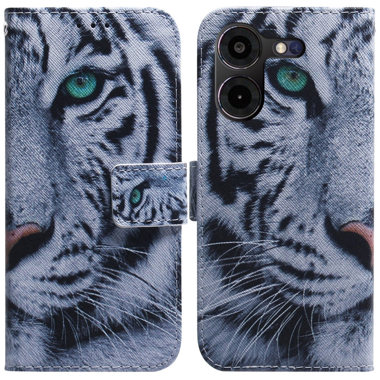 Coloured Drawing Flip Leather Phone Case, For Tecno Camon 30 4G / 30 5G CL6 CL7, For Tecno Spark 20 Pro+ 4G, For Tecno Spark 20 Pro, For Tecno Pova 5 Pro, For Tecno Pova Neo 3, For Tecno Camon 20 Premier 5G, For Tecno Camon 20 Pro 5G                   ...