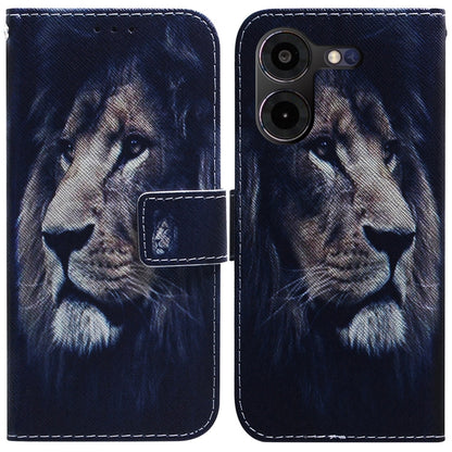 Coloured Drawing Flip Leather Phone Case, For Tecno Camon 30 4G / 30 5G CL6 CL7, For Tecno Spark 20 Pro+ 4G, For Tecno Spark 20 Pro, For Tecno Pova 5 Pro, For Tecno Pova Neo 3, For Tecno Camon 20 Premier 5G, For Tecno Camon 20 Pro 5G                   ...