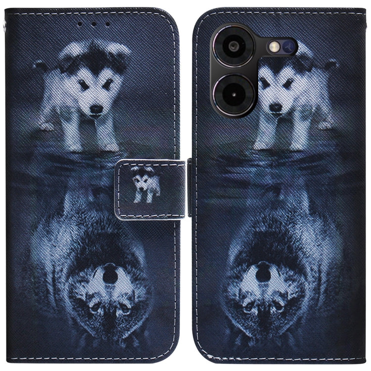 Coloured Drawing Flip Leather Phone Case, For Tecno Camon 30 4G / 30 5G CL6 CL7, For Tecno Spark 20 Pro+ 4G, For Tecno Spark 20 Pro, For Tecno Pova 5 Pro, For Tecno Pova Neo 3, For Tecno Camon 20 Premier 5G, For Tecno Camon 20 Pro 5G                   ...