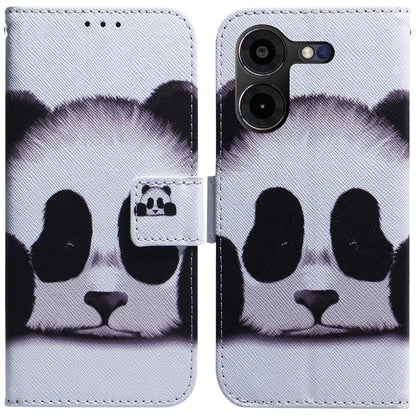 Coloured Drawing Flip Leather Phone Case, For Tecno Camon 30 4G / 30 5G CL6 CL7, For Tecno Spark 20 Pro+ 4G, For Tecno Spark 20 Pro, For Tecno Pova 5 Pro, For Tecno Pova Neo 3, For Tecno Camon 20 Premier 5G, For Tecno Camon 20 Pro 5G                   ...