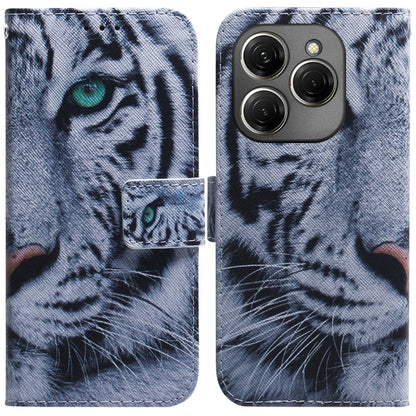 Coloured Drawing Flip Leather Phone Case, For Tecno Camon 30 4G / 30 5G CL6 CL7, For Tecno Spark 20 Pro+ 4G, For Tecno Spark 20 Pro, For Tecno Pova 5 Pro, For Tecno Pova Neo 3, For Tecno Camon 20 Premier 5G, For Tecno Camon 20 Pro 5G                   ...