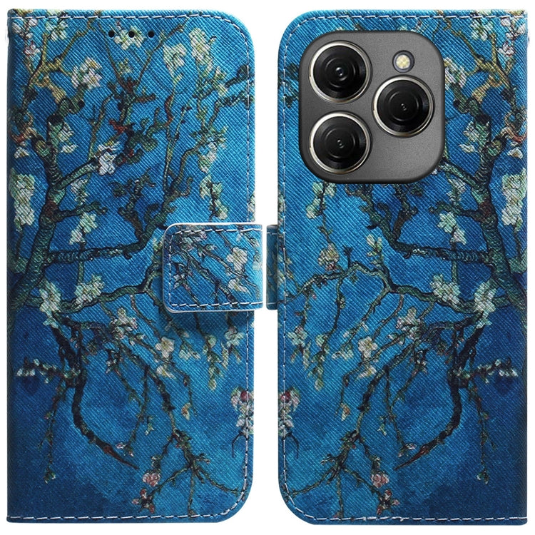 Coloured Drawing Flip Leather Phone Case, For Tecno Camon 30 4G / 30 5G CL6 CL7, For Tecno Spark 20 Pro+ 4G, For Tecno Spark 20 Pro, For Tecno Pova 5 Pro, For Tecno Pova Neo 3, For Tecno Camon 20 Premier 5G, For Tecno Camon 20 Pro 5G                   ...