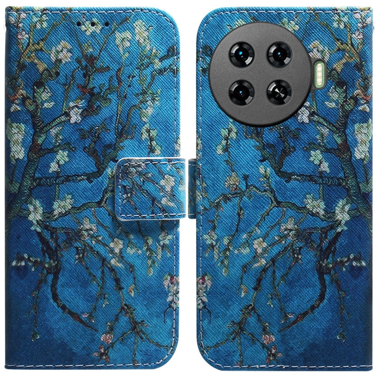 Coloured Drawing Flip Leather Phone Case, For Tecno Camon 30 4G / 30 5G CL6 CL7, For Tecno Spark 20 Pro+ 4G, For Tecno Spark 20 Pro, For Tecno Pova 5 Pro, For Tecno Pova Neo 3, For Tecno Camon 20 Premier 5G, For Tecno Camon 20 Pro 5G                   ...