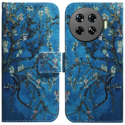 Coloured Drawing Flip Leather Phone Case, For Tecno Camon 30 4G / 30 5G CL6 CL7, For Tecno Spark 20 Pro+ 4G, For Tecno Spark 20 Pro, For Tecno Pova 5 Pro, For Tecno Pova Neo 3, For Tecno Camon 20 Premier 5G, For Tecno Camon 20 Pro 5G                   ...