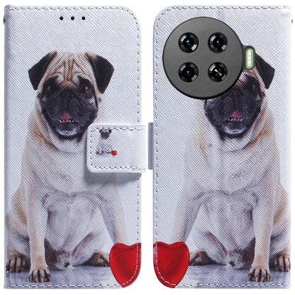 Coloured Drawing Flip Leather Phone Case, For Tecno Camon 30 4G / 30 5G CL6 CL7, For Tecno Spark 20 Pro+ 4G, For Tecno Spark 20 Pro, For Tecno Pova 5 Pro, For Tecno Pova Neo 3, For Tecno Camon 20 Premier 5G, For Tecno Camon 20 Pro 5G                   ...
