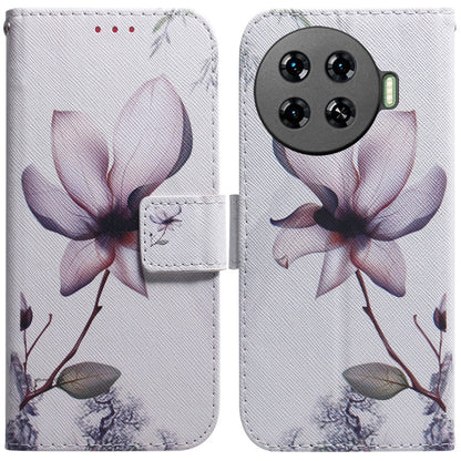 Coloured Drawing Flip Leather Phone Case, For Tecno Camon 30 4G / 30 5G CL6 CL7, For Tecno Spark 20 Pro+ 4G, For Tecno Spark 20 Pro, For Tecno Pova 5 Pro, For Tecno Pova Neo 3, For Tecno Camon 20 Premier 5G, For Tecno Camon 20 Pro 5G                   ...