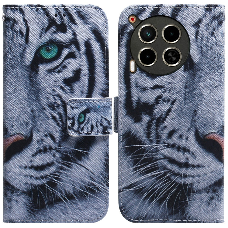 Coloured Drawing Flip Leather Phone Case, For Tecno Camon 30 4G / 30 5G CL6 CL7, For Tecno Spark 20 Pro+ 4G, For Tecno Spark 20 Pro, For Tecno Pova 5 Pro, For Tecno Pova Neo 3, For Tecno Camon 20 Premier 5G, For Tecno Camon 20 Pro 5G                   ...