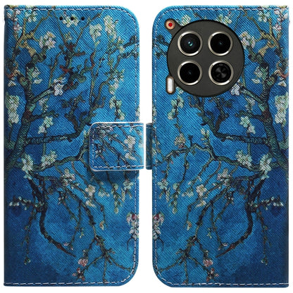 Coloured Drawing Flip Leather Phone Case, For Tecno Camon 30 4G / 30 5G CL6 CL7, For Tecno Spark 20 Pro+ 4G, For Tecno Spark 20 Pro, For Tecno Pova 5 Pro, For Tecno Pova Neo 3, For Tecno Camon 20 Premier 5G, For Tecno Camon 20 Pro 5G                   ...