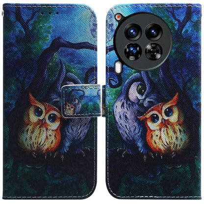 Coloured Drawing Flip Leather Phone Case, For Tecno Pop 10 / Spark Go 2 4G, For Tecno Pop 9 5G / Spark 30C 5G, For Tecno Camon 30S / Camon 30S Pro, For Tecno Spark 30C, For Tecno Spark Go 1 / Pop 9 Pro, For Tecno Camon 30 Premier 5G, For Tecno Pova 6 N...