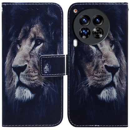 Coloured Drawing Flip Leather Phone Case, For Tecno Pop 10 / Spark Go 2 4G, For Tecno Pop 9 5G / Spark 30C 5G, For Tecno Camon 30S / Camon 30S Pro, For Tecno Spark 30C, For Tecno Spark Go 1 / Pop 9 Pro, For Tecno Camon 30 Premier 5G, For Tecno Pova 6 N...