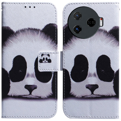 Coloured Drawing Flip Leather Phone Case, For Tecno Pop 10 / Spark Go 2 4G, For Tecno Pop 9 5G / Spark 30C 5G, For Tecno Camon 30S / Camon 30S Pro, For Tecno Spark 30C, For Tecno Spark Go 1 / Pop 9 Pro, For Tecno Camon 30 Premier 5G, For Tecno Pova 6 N...