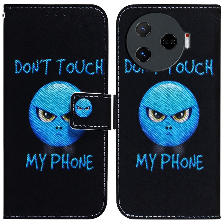 Coloured Drawing Flip Leather Phone Case, For Tecno Pop 10 / Spark Go 2 4G, For Tecno Pop 9 5G / Spark 30C 5G, For Tecno Camon 30S / Camon 30S Pro, For Tecno Spark 30C, For Tecno Spark Go 1 / Pop 9 Pro, For Tecno Camon 30 Premier 5G, For Tecno Pova 6 N...